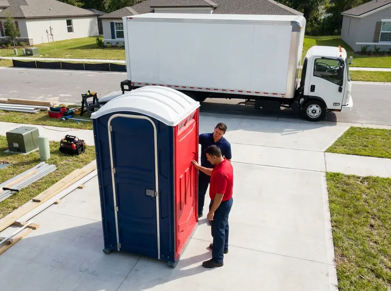Construction Site Portable Toilet Rental in Ocala, FL