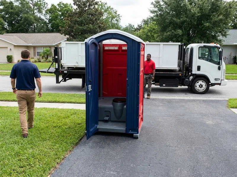 Deluxe Flushing Portable Toilet Rental in Ocala, FL